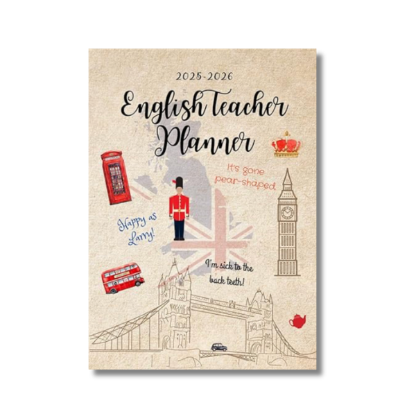 English Teacher Planner 2026-2027 Noteia