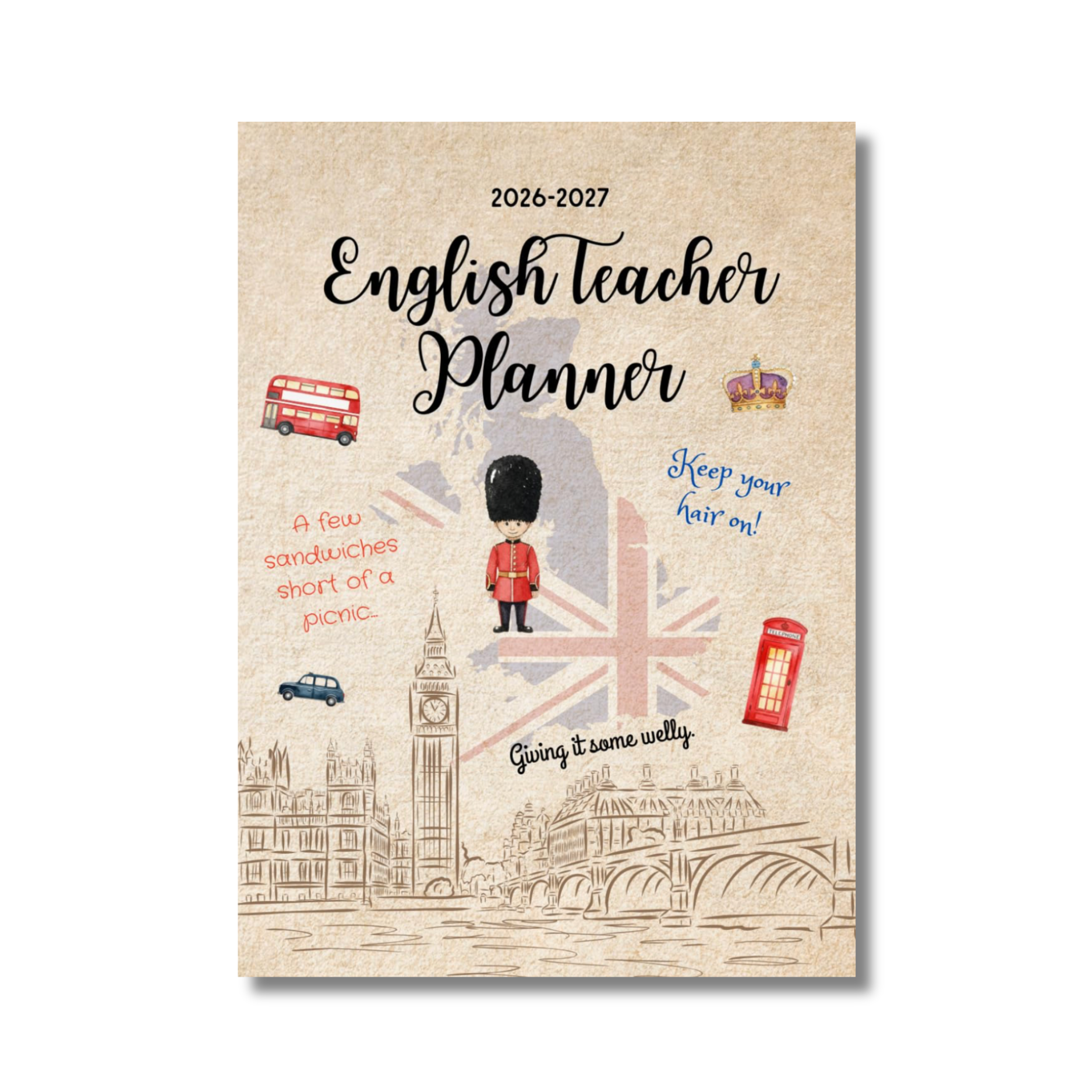 English Teacher Planner 2026-2027 Noteia