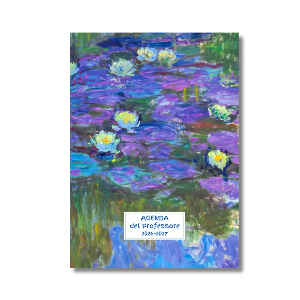 Agenda del Professore 2026-2027, Noteia, Claude Monet