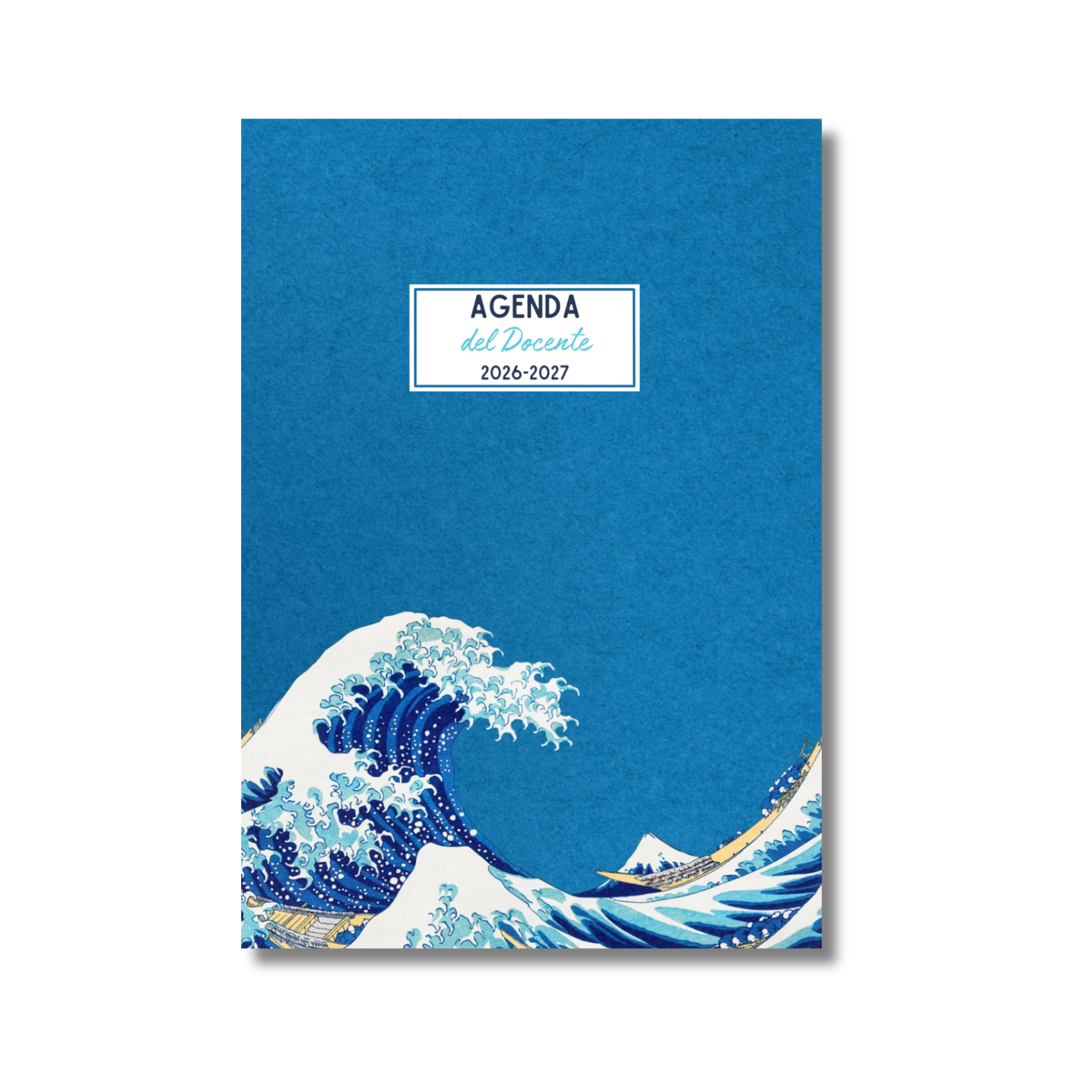Agenda del Docente 2026-2027 Noteia, Hokusai La grande Onda